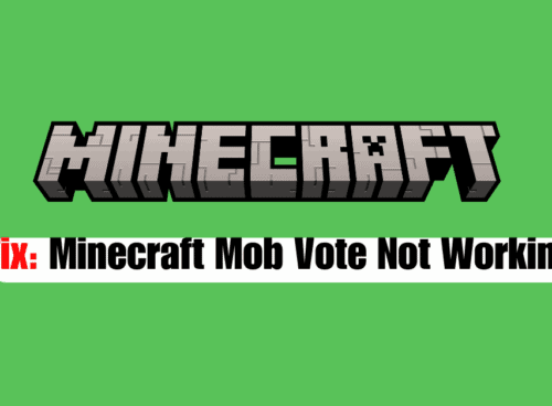 How to Fix Minecraft Mob Vote Not Working