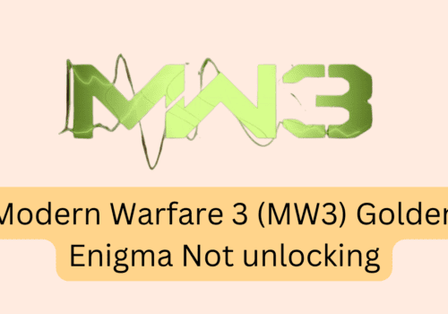 How to Fix Modern Warfare 3 MW3 Golden Enigma Not unlocking 20231115 092514 0000