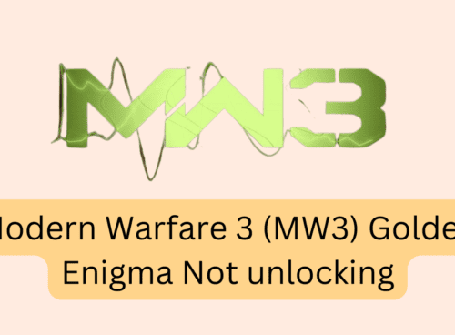How to Fix Modern Warfare 3 MW3 Golden Enigma Not unlocking 20231115 092514 0000