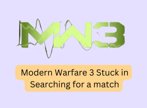How to Fix Modern Warfare 3 MW3 Stuck in Searching for a match 20231114 165022 0000