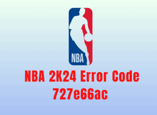 How to Fix NBA 2K24 Error Code 727e66ac
