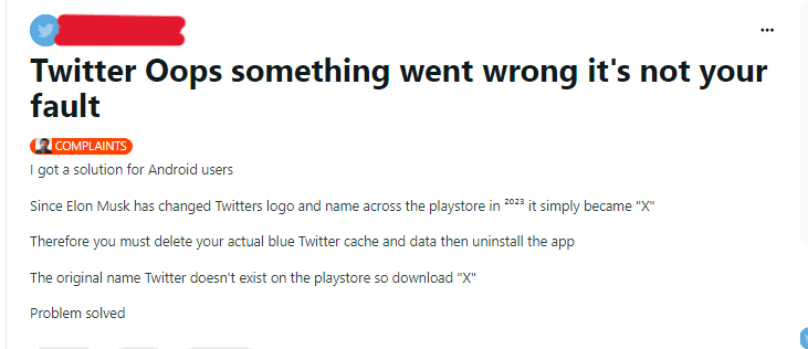 How to Fix “Oops something went wrong” on X (formerly Twitter) 2 How to Fix Oops something went wrong on X formerly Twitter