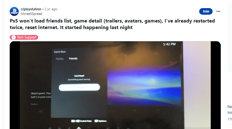 How to Fix PlayStation Friends List not loading 1 How to Fix PlayStation Friends List not loading
