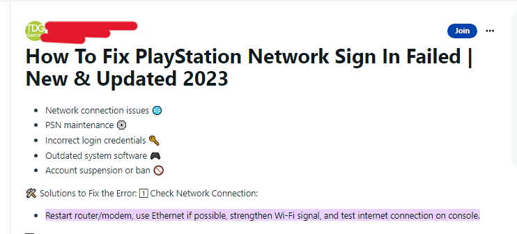 How to Solve “PlayStation Network Sign-In: Failed”? 6 Solutions