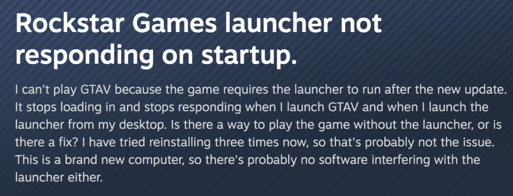 How To Fix Rockstar Games Launcher Not Working 2 How to Fix Rockstar Games Launcher Not Working