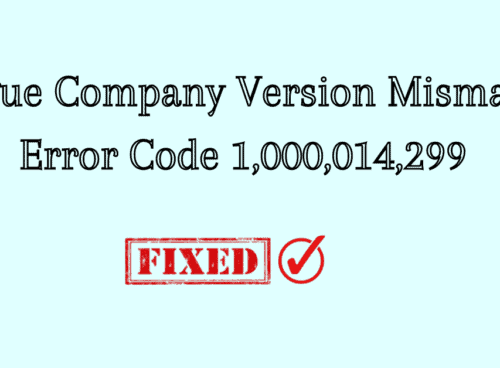How to Fix Rogue Company Version Mismatch Error Code 1,000,014,299
