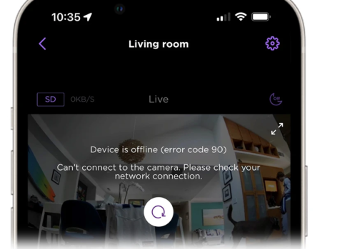How to Fix Roku camera Device is Offline error code 90
