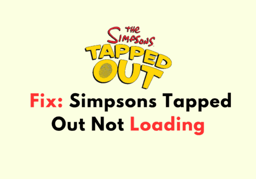 How to Fix Simpsons Tapped Out Not Loading 1