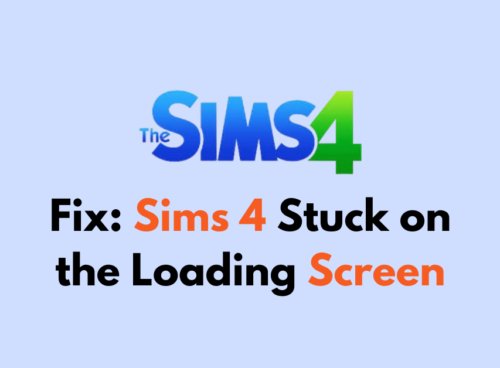 How to Fix Sims 4 Stuck on the Loading Screen 9 How to Fix Sims 4 Stuck on the Loading Screen 2
