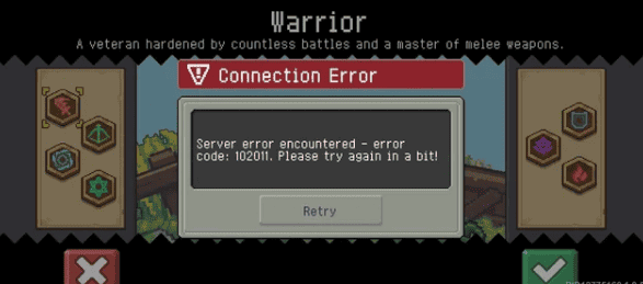How to Fix Soul Knight Prequel Server error encountered Error code 102011 2 How to Fix Soul Knight Prequel Server error encountered Error code 102011