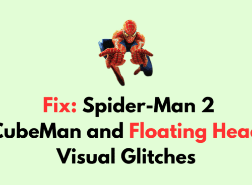 How to Fix Spider Man 2 CubeMan and Floating Head Visual Glitches