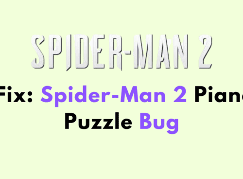 How to Fix Spider Man 2 Piano Puzzle Bug 1