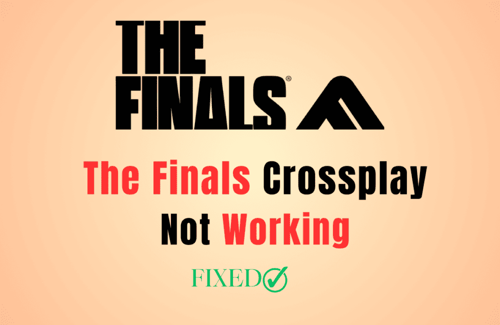 How to Fix The Finals Crossplay Not Working