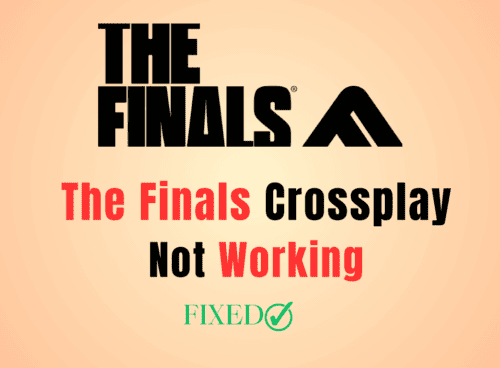 How to Fix The Finals Crossplay Not Working