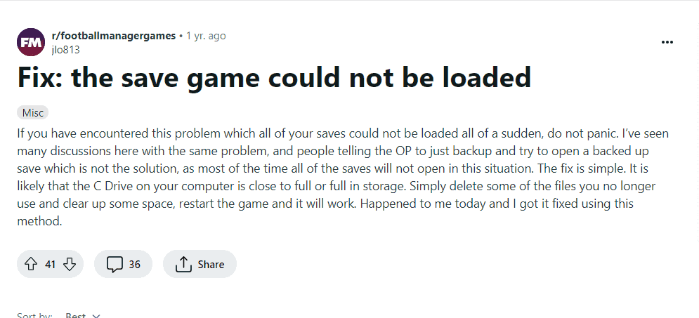 How to Fix “The Save Game Could Not Be Loaded” in Football Manager 2024 –  Wealth Quint