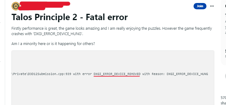 How to Fix The Talos Principle 2 DXGI_ERROR_DEVICE_REMOVED Error 2 How to Fix The Talos Principle 2 DXGI ERROR DEVICE REMOVED Error