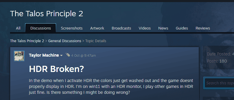 How to Fix The Talos Principle 2 HDR Not Working 2 How to Fix The Talos Principle 2 HDR Not Working