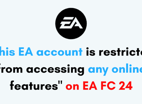 How to Fix This EA account is restricted from accessing any online features on EA FC 24