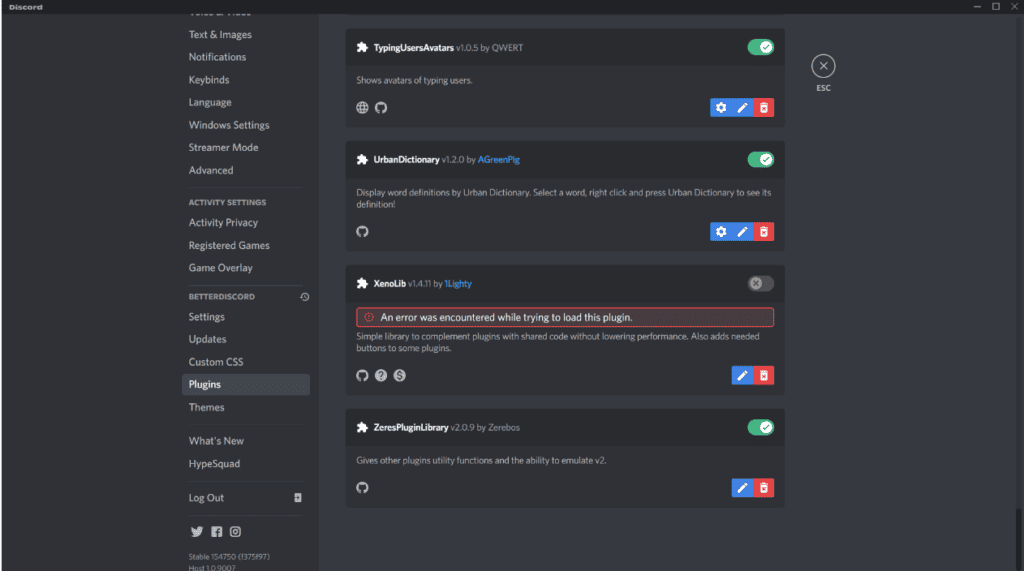 How to Fix Xenolib Better Discord Plugin Not Working