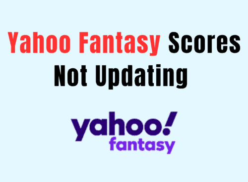 How To Fix Yahoo Fantasy Scores Not Updating