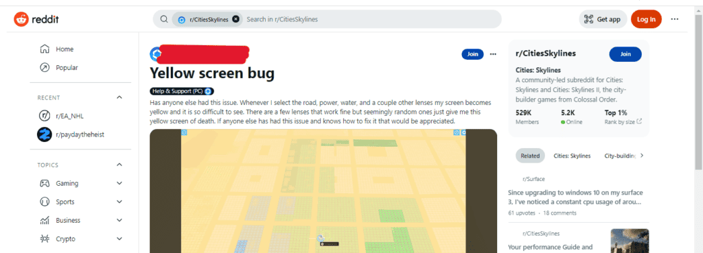 Cities Skylines 2 Orange Screen Bug: How to Fix White or Yellow
