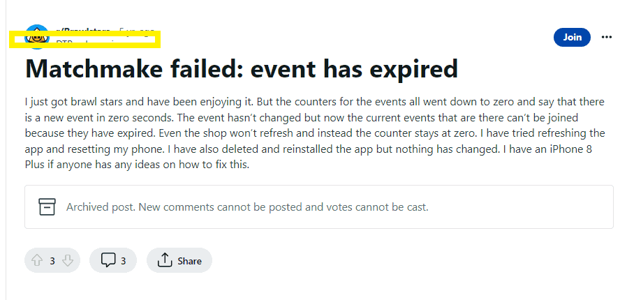 How to Fix brawl stars matchmaking failed event is unavailable