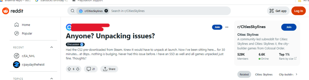 How to Fix Cities Skylines 2 stuck at unpacking or slow unpacking issue 2 How to Fix cities skylines 2 stuck at unpacking or slow unpacking issue
