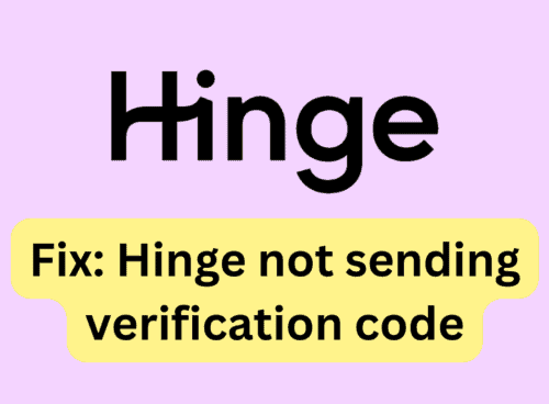 How to Fix hinge not sending verification code 20231116 162658 0000