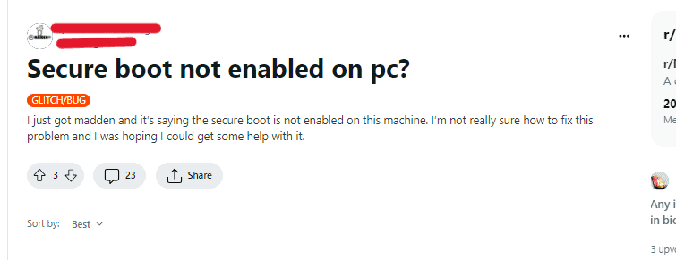 How to Fix “secure boot is not enabled on this machine” on Madden NFL 24 2 How to Fix secure boot is not enabled on this machine on Madden NFL 24