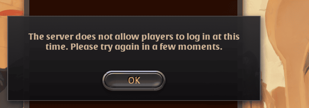 How to Fix ​​​​ The Server Does Not Allow Players To Log In At This Time On Albion Online