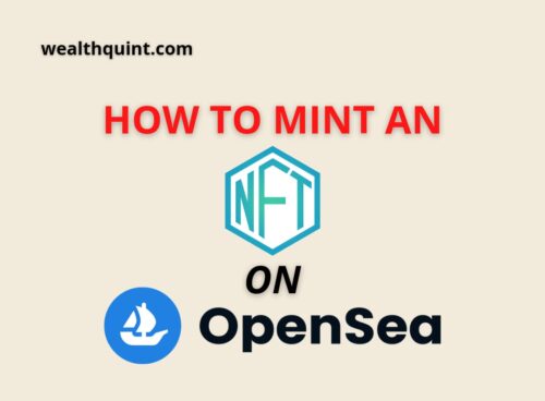 How to MINT an nft on opensea