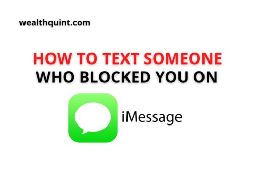 How to Text a Person Who Blocked You on imessage iphone