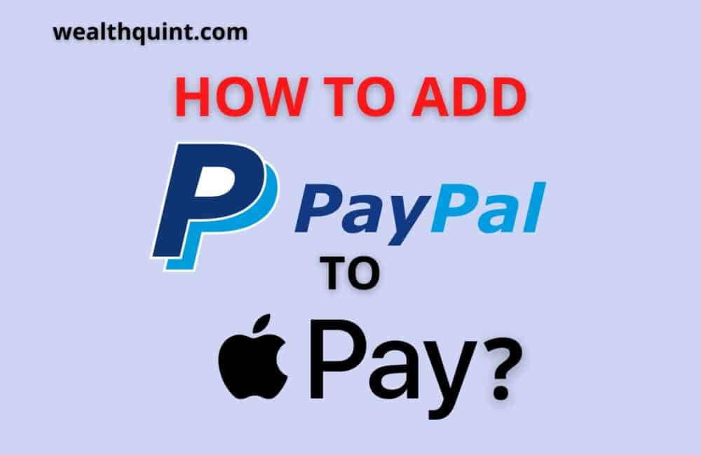 How to add paypal to apple pay