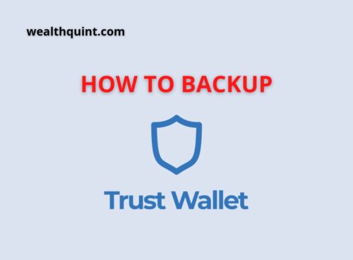 How to backup trust wallet