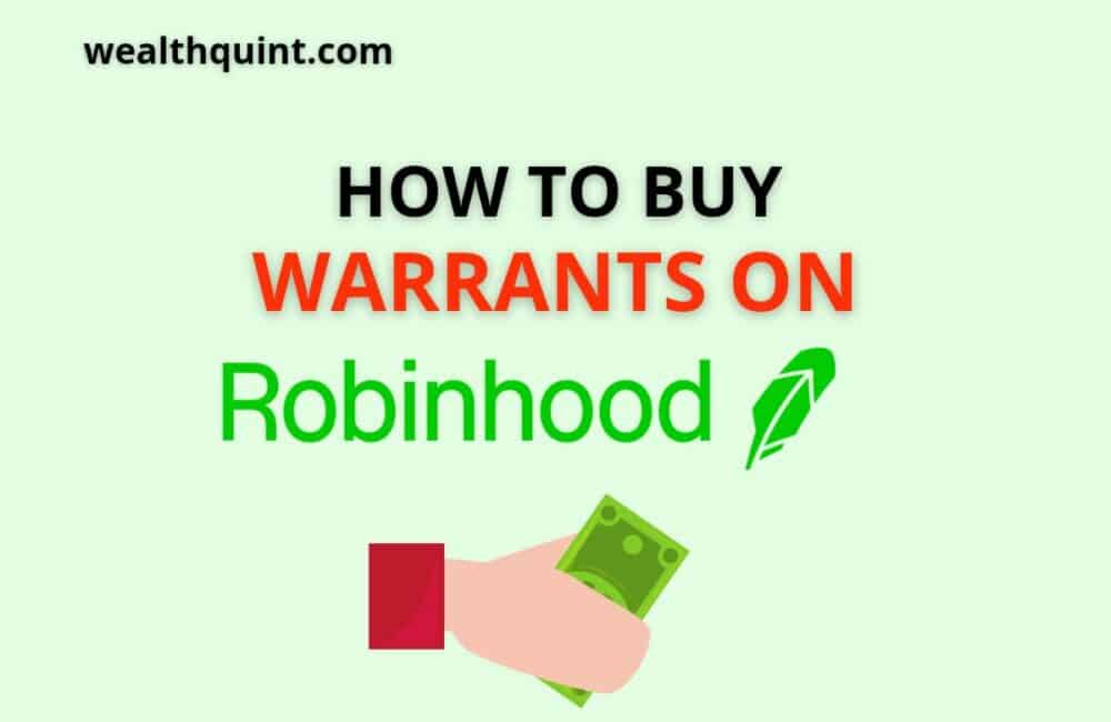 How to buy warrants on Robinhood