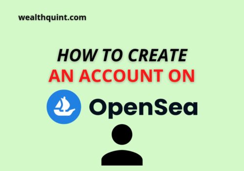 How to create an account on opensea