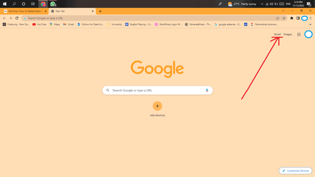 How To Delete More Than 50 Emails In Gmail 15 How to delete more than 50 email on gamil on PC step 1