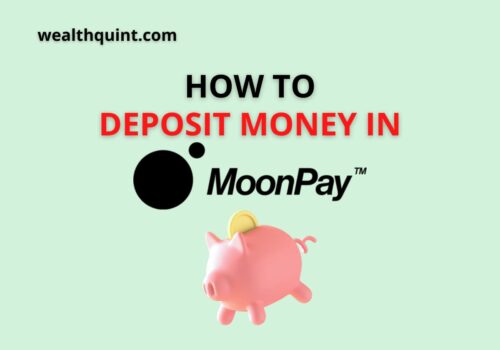 How to deposit moey in moonpay