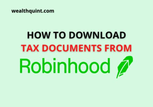 How to download tax documents from robinhood