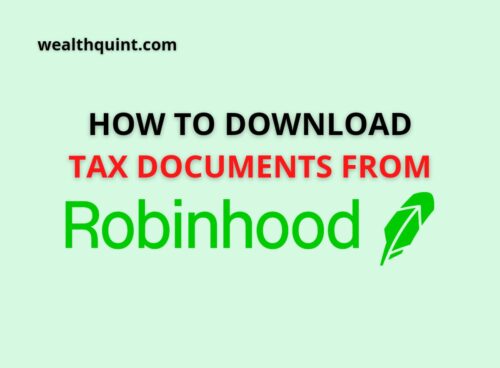 How to download tax documents from robinhood