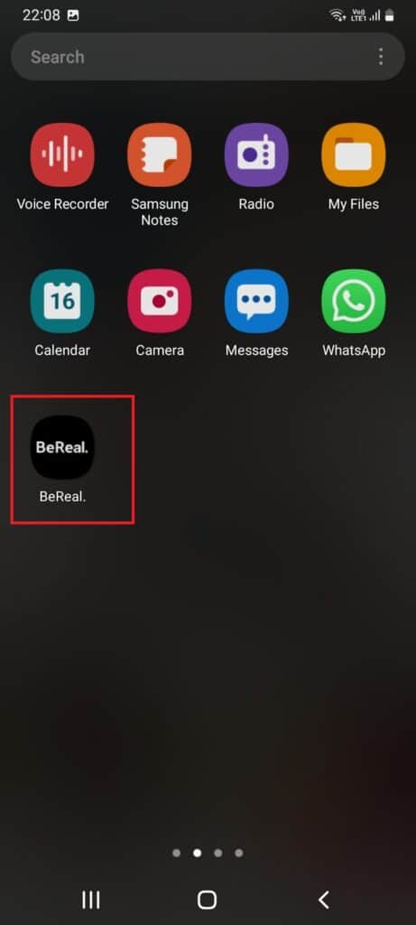 How To Find Friends On BeReal 1 How to find freiends on BeReal Step 1