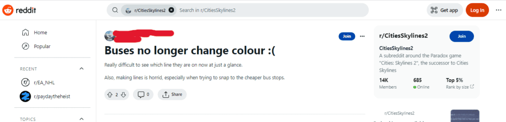 How to fix buses no longer change color in cities skylines 2 2 How to fix buses no longer change color in cities skylines 2