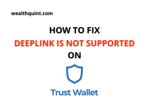 How to fix deeplink is not supported on Trust wallet
