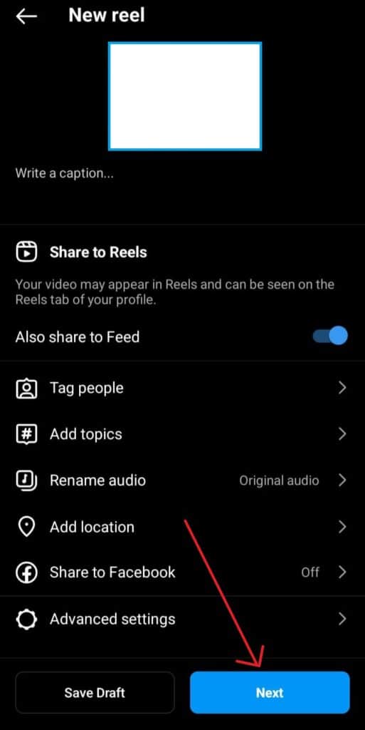 How To Make Text Appear And Disappear On Instagram Reels 5 How to make text appear and disappear in instagram reels Step 6