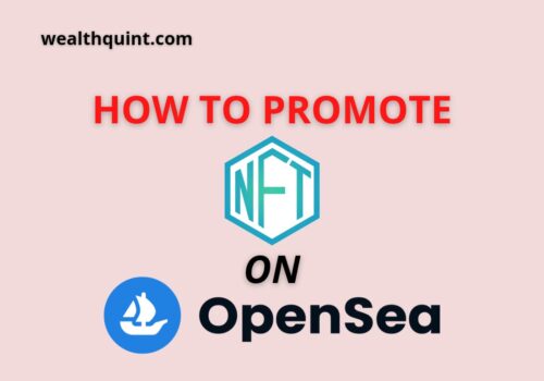 How to promote nft on opensea