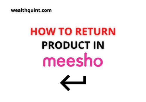 How to return product in Meesho