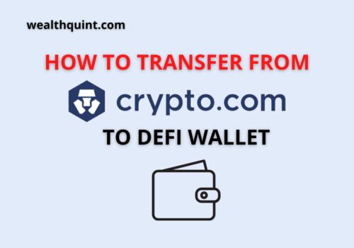 How to transfer Crypto.com to Defi wallet