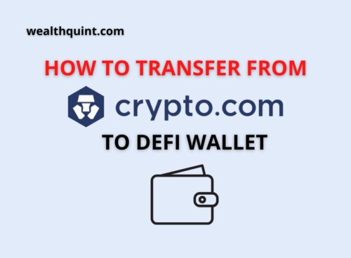 How to transfer Crypto.com to Defi wallet