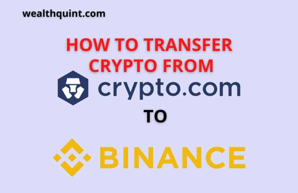 How to transfer Crypto.com to binance