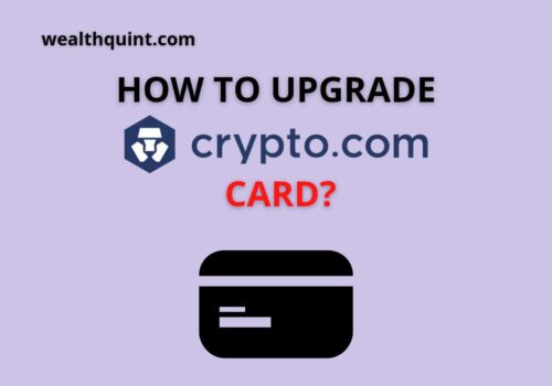How to upgrade Crypto.com card
